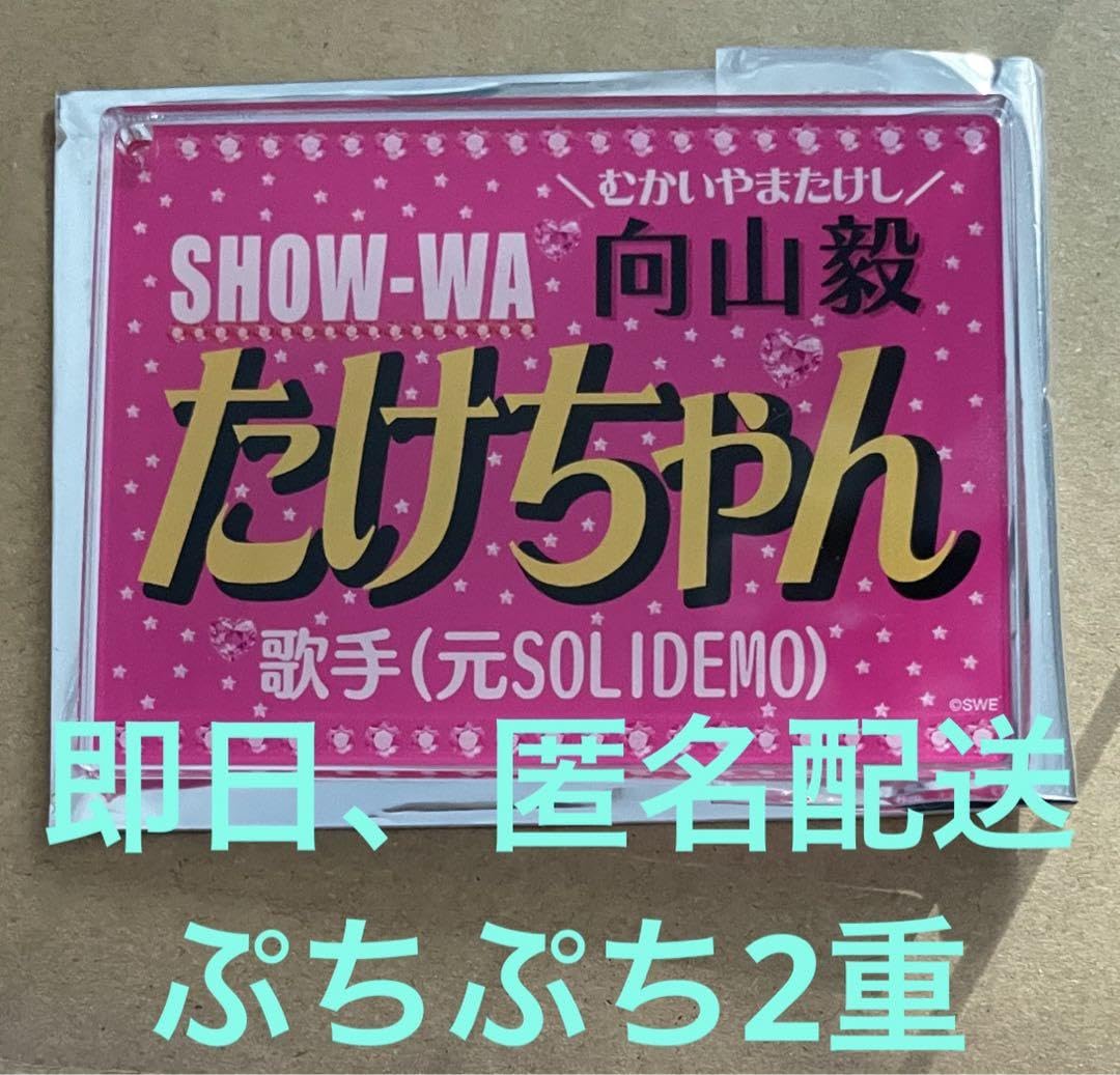 Amazon.co.jp: 向山毅 SHOW-WA ネームキーホルダー ぽかぽか